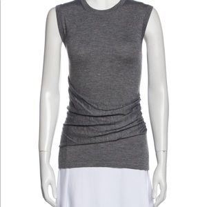 Derek Lam Grey Cashmere/Silk Sleeveless Sasha Top- Pristine Condition!